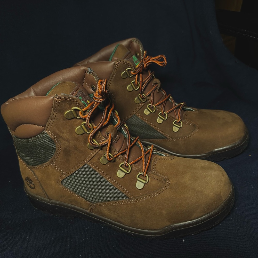 Timberland Field Boots In Color Brown And Green - image 1